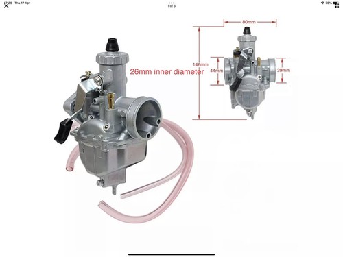 Mikuni carb vm22 - vm22, fr