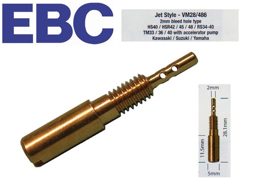 Jet pilota carburatore ebc - pilota,